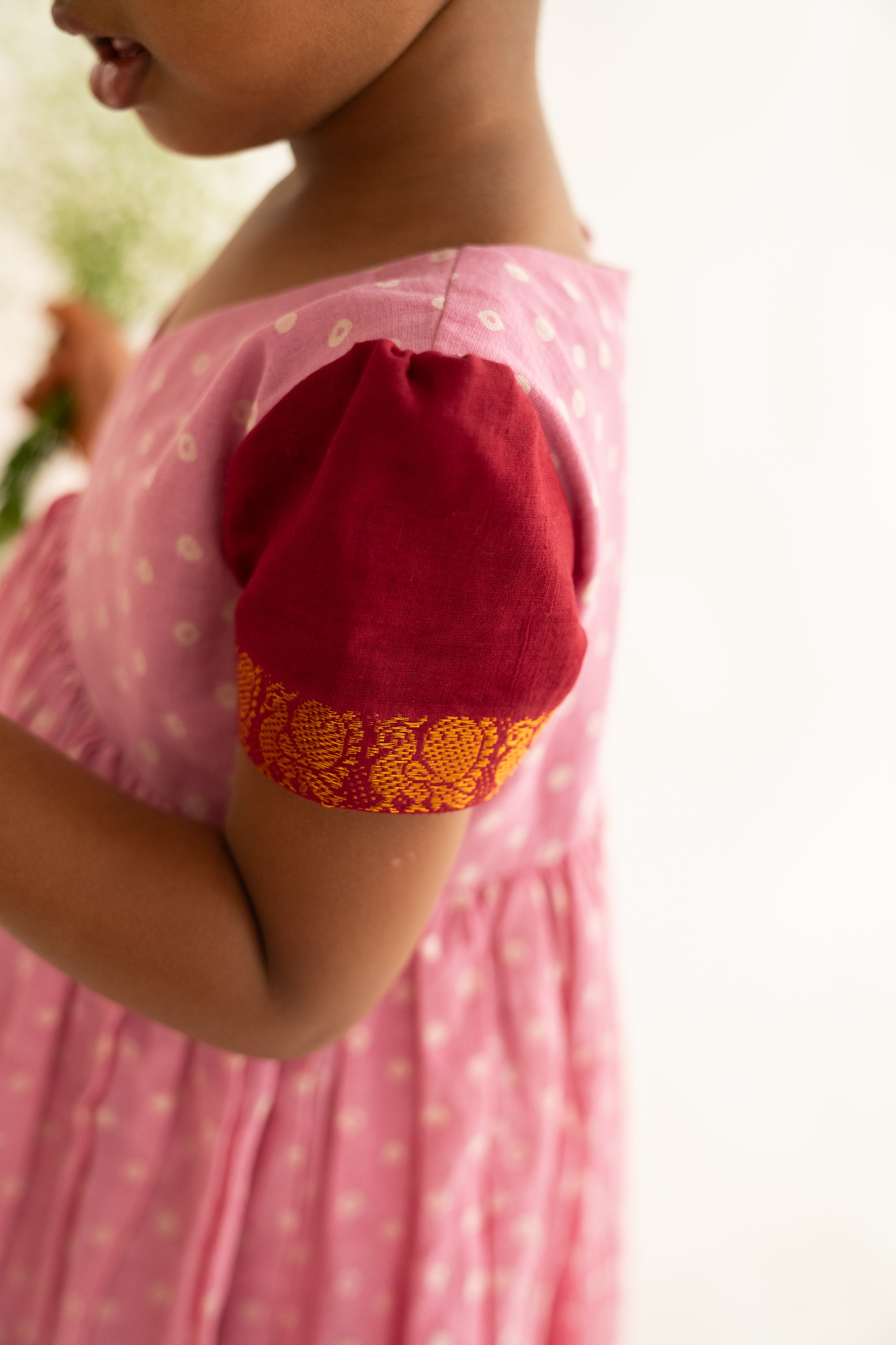 Crimson rose dress