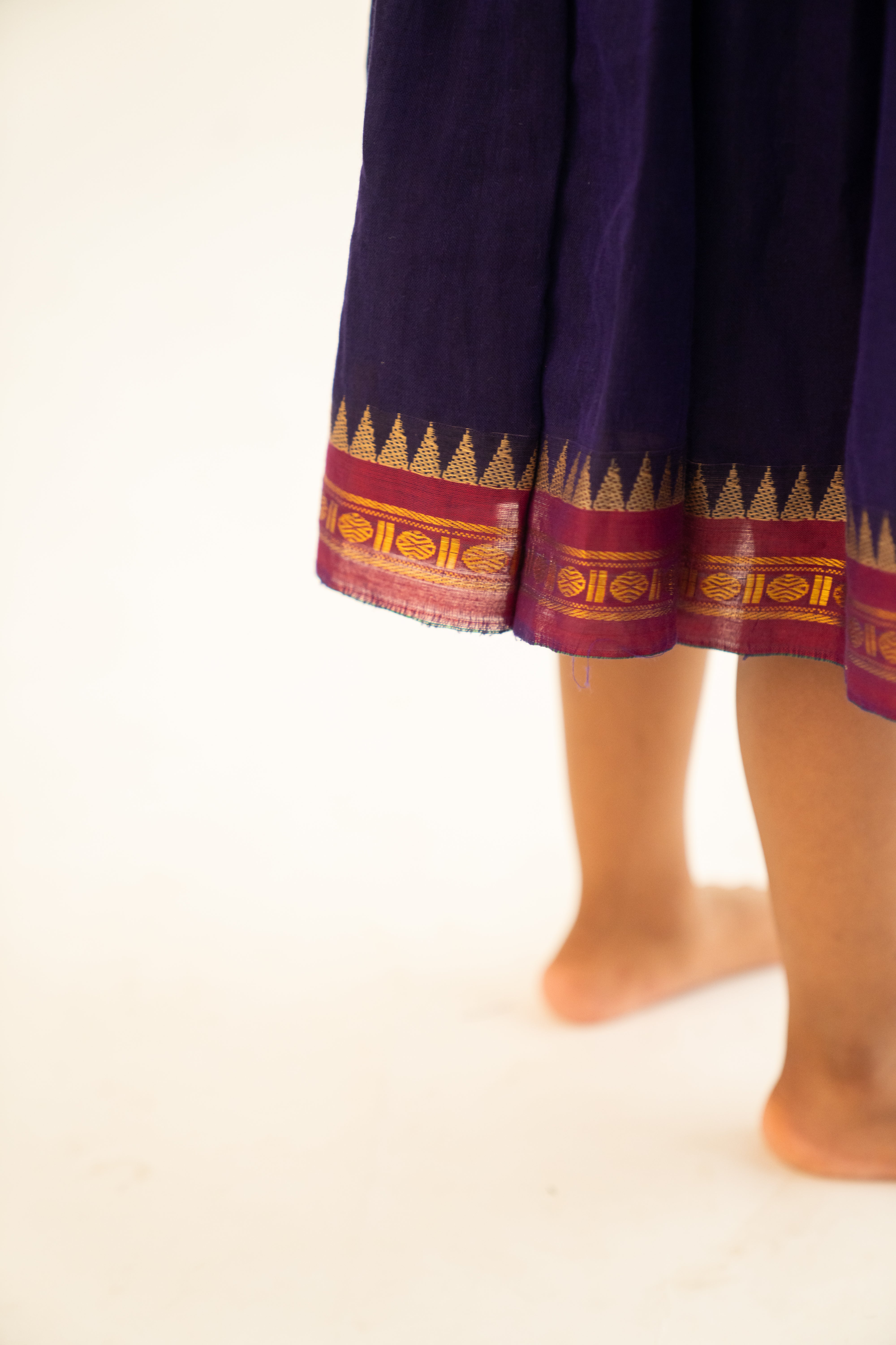 Purple Ruffle Dress
