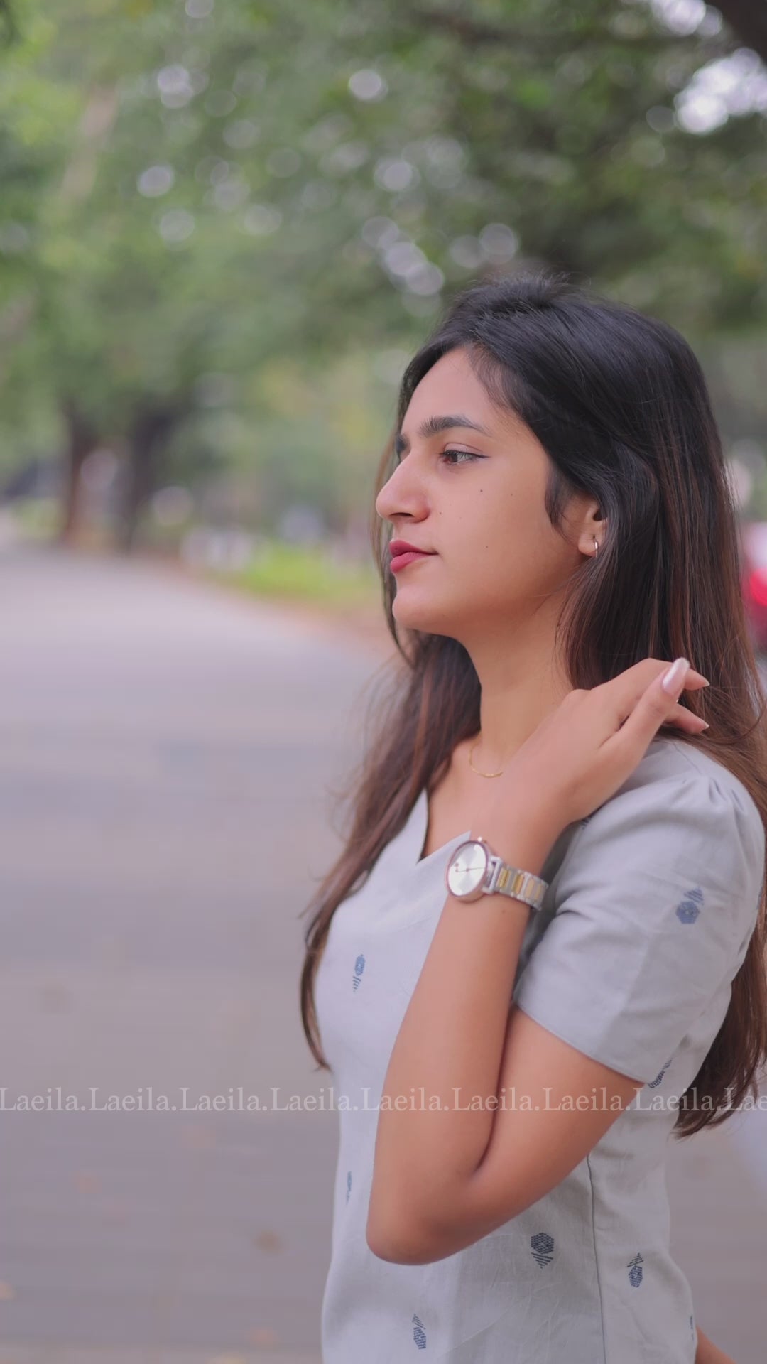 Lapis Blue Meera cotton set