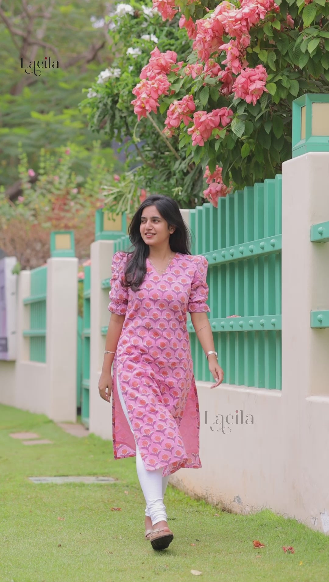 Daisy pink Cotton top