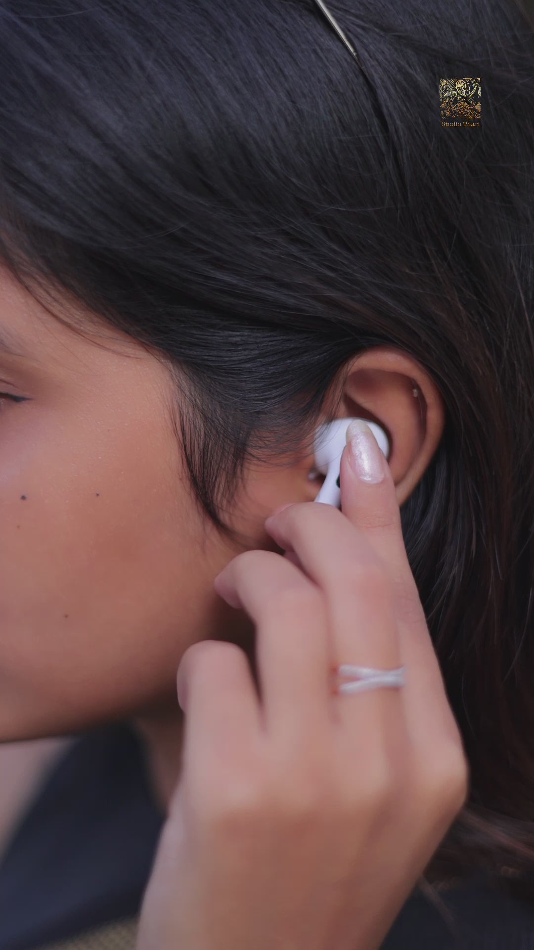 Black Pure Maheshwari Silk cotton