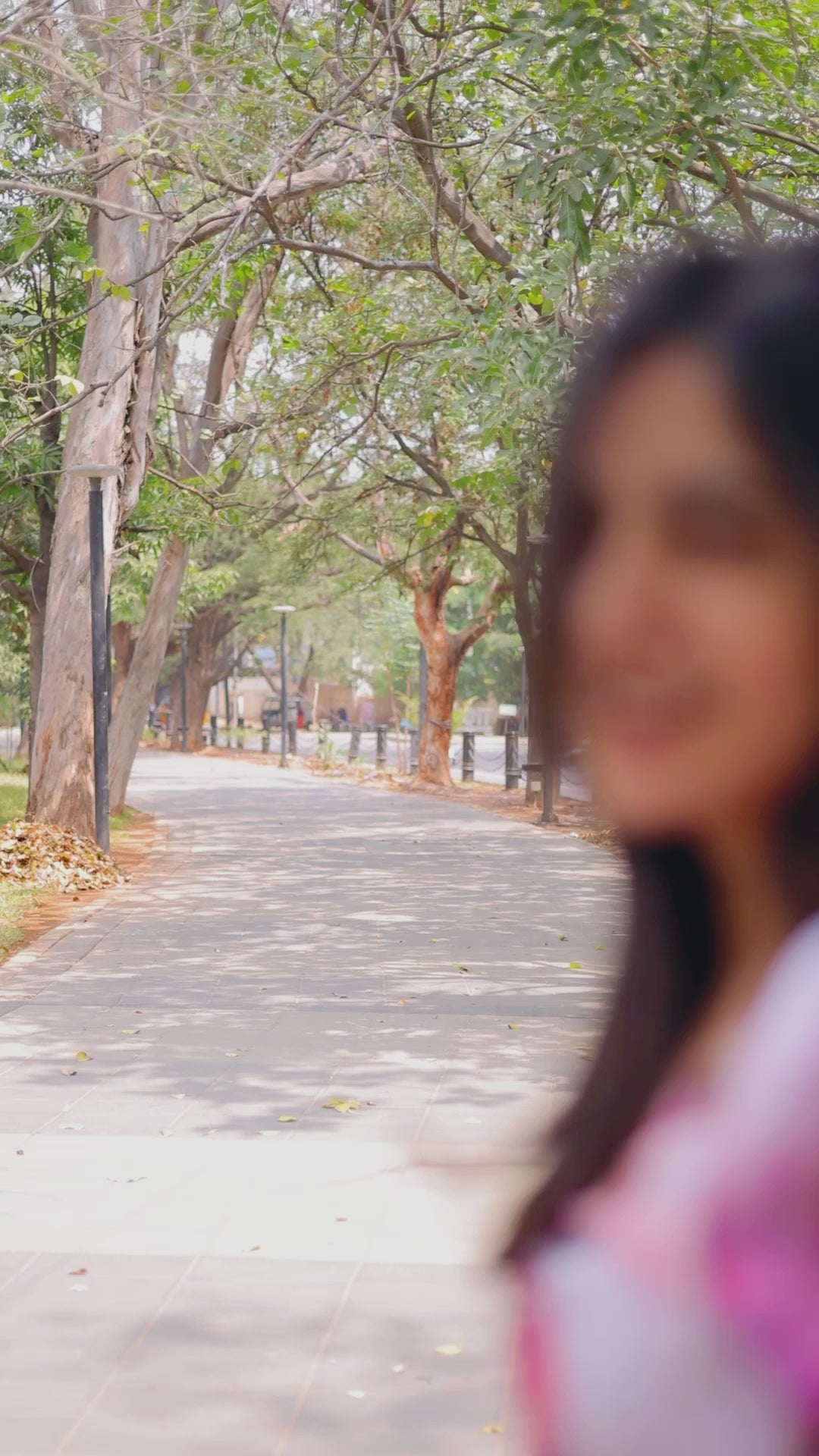 Pink Breeze floral Alia cut top