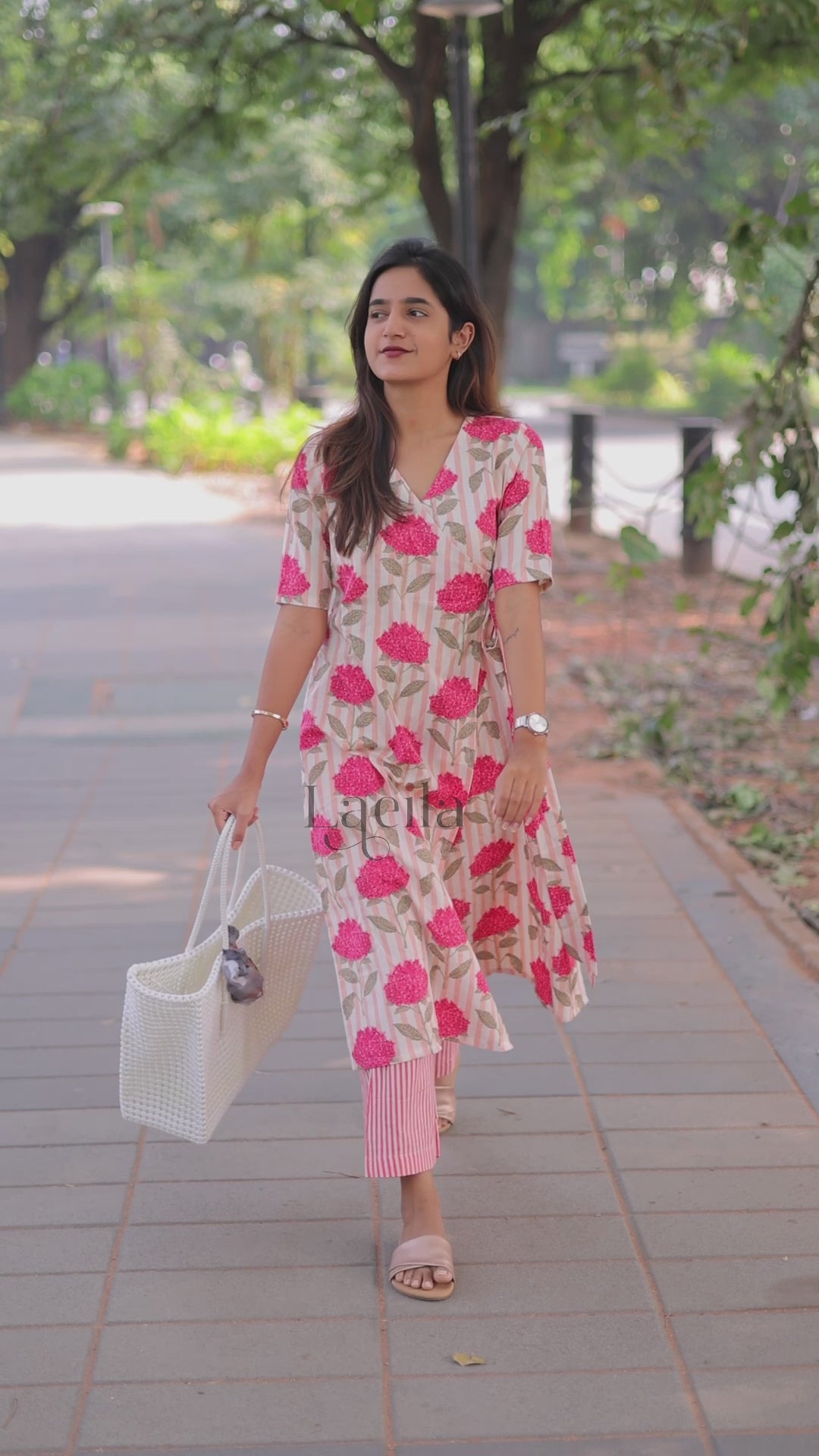 Peach flower Cotton set