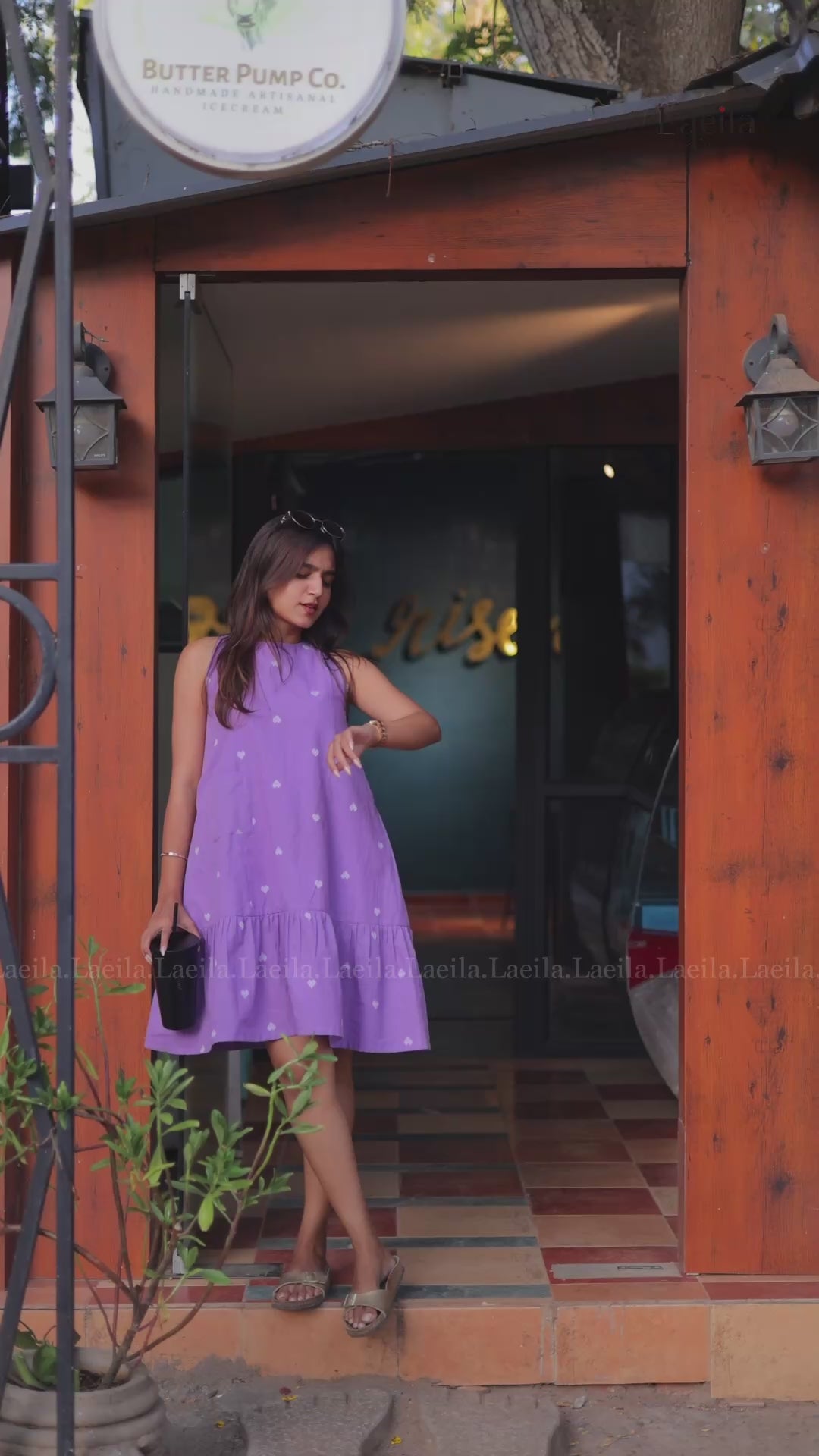 Lavender Heart Dress